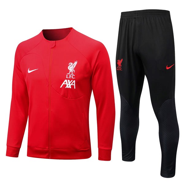 Chandal Liverpool 2022 2023 Rojo Negro